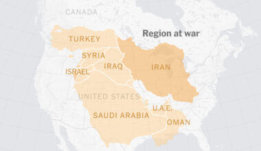 The Scale of the War in the Middle East in Five Maps