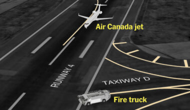 Firefighters Likely Had Limited View of Approaching Plane in LaGuardia Crash