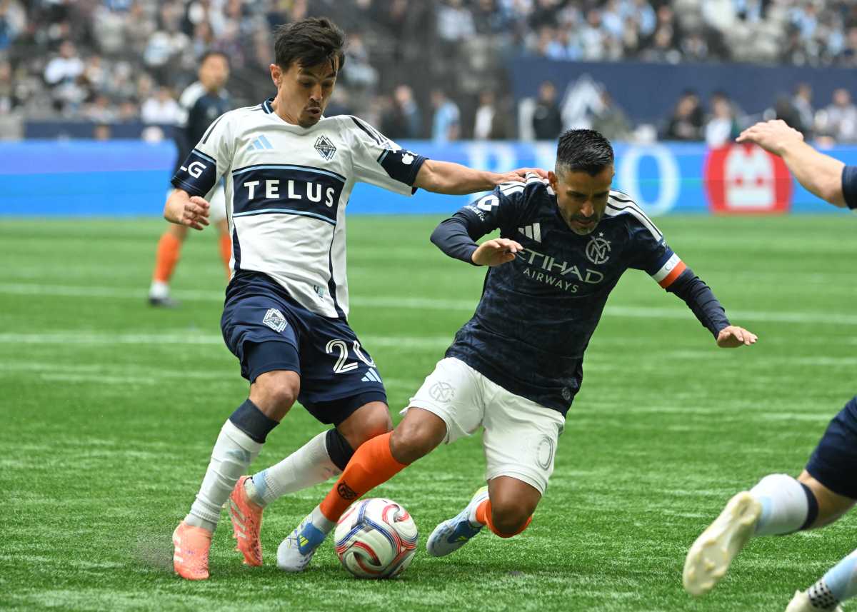 NYCFC blanked by Whitecaps in 2-0 loss