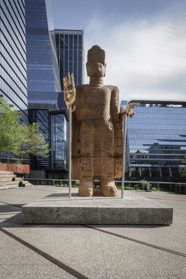 The sculpture will be on display at the High Line until fall 2027