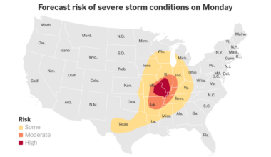 Missouri and Illinois Face Severe Storms and Tornado Threat