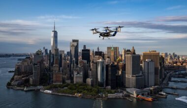 An electric air taxi just flew from JFK to Manhattan in under 10 minutes