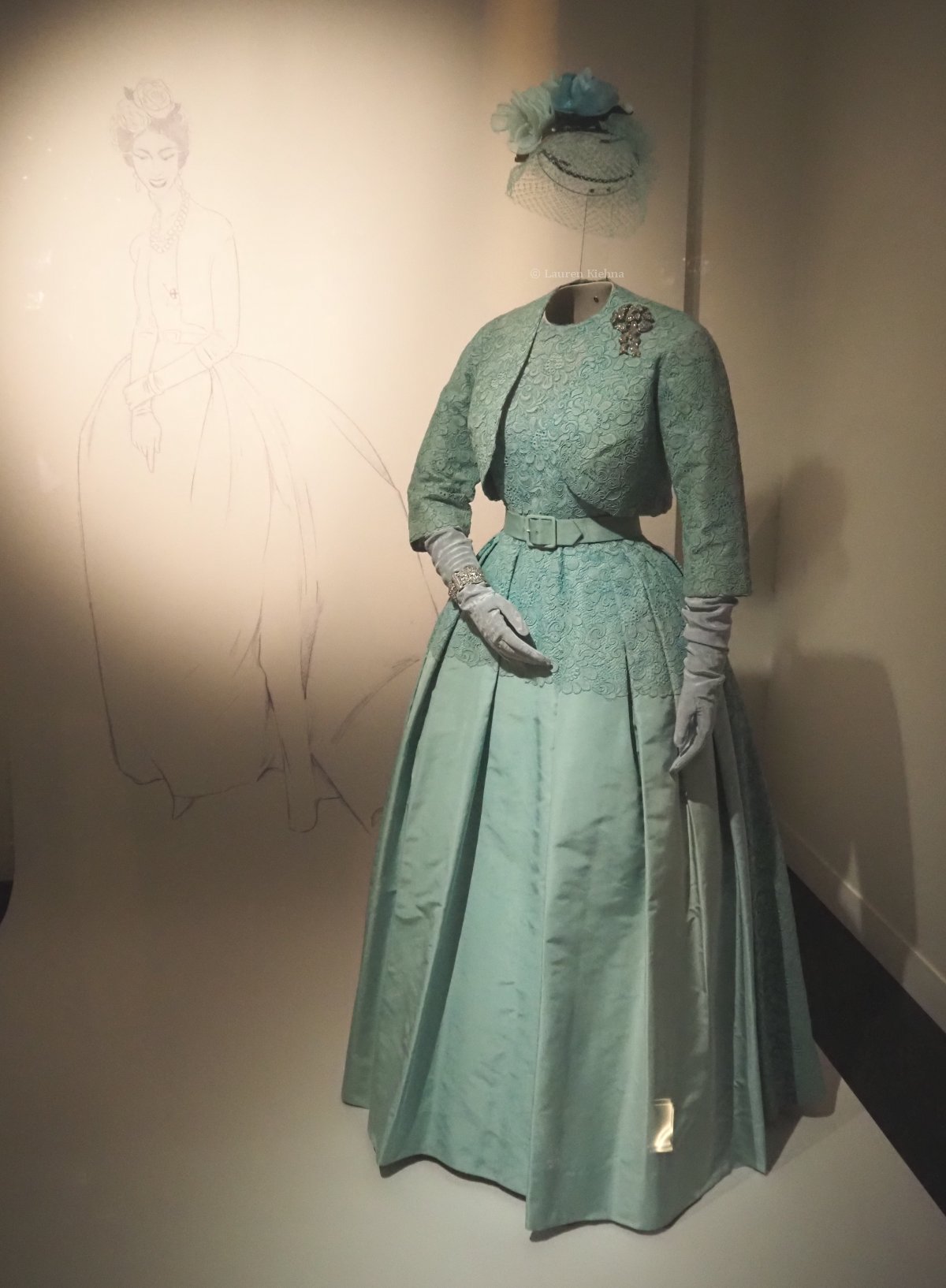 Views of Queen Elizabeth II: Her Life In Style at the King's Gallery, Buckingham Palace in London on April 9, 2026 (Photograph © Lauren Kiehna. All rights reserved.)