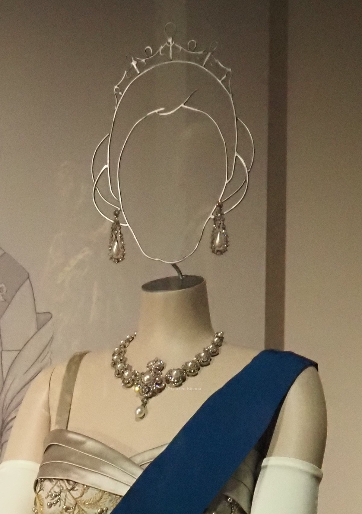 Views of Queen Elizabeth II: Her Life In Style at the King's Gallery, Buckingham Palace in London on April 9, 2026 (Photograph © Lauren Kiehna. All rights reserved.)