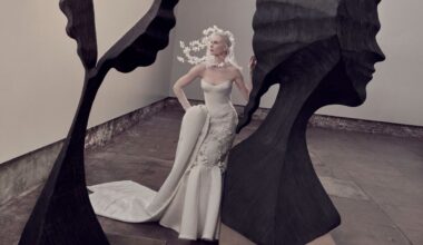 Bridal Headpieces Were Unveiled as the Breakout Trend From New York Bridal Fashion Week
