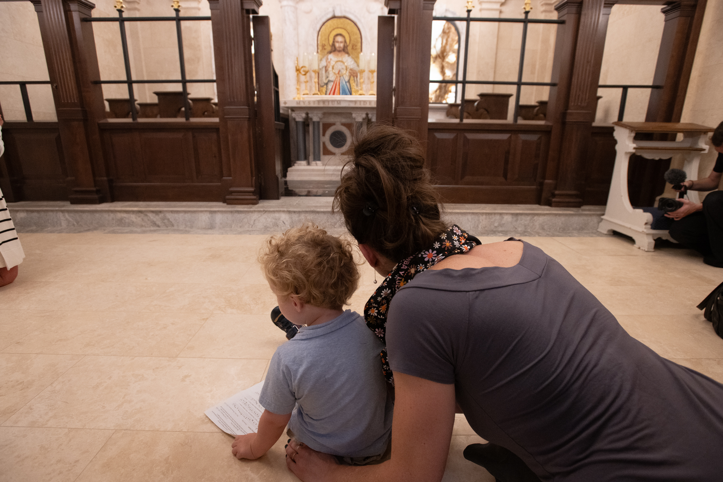 The adoration chapel at St. Joseph’s NYC