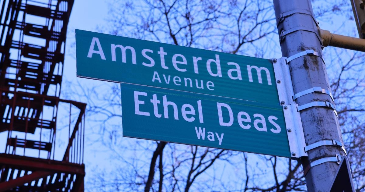 UWS Intersection Co-Named After Crossing Guard Who Served The Corner For 33 Years