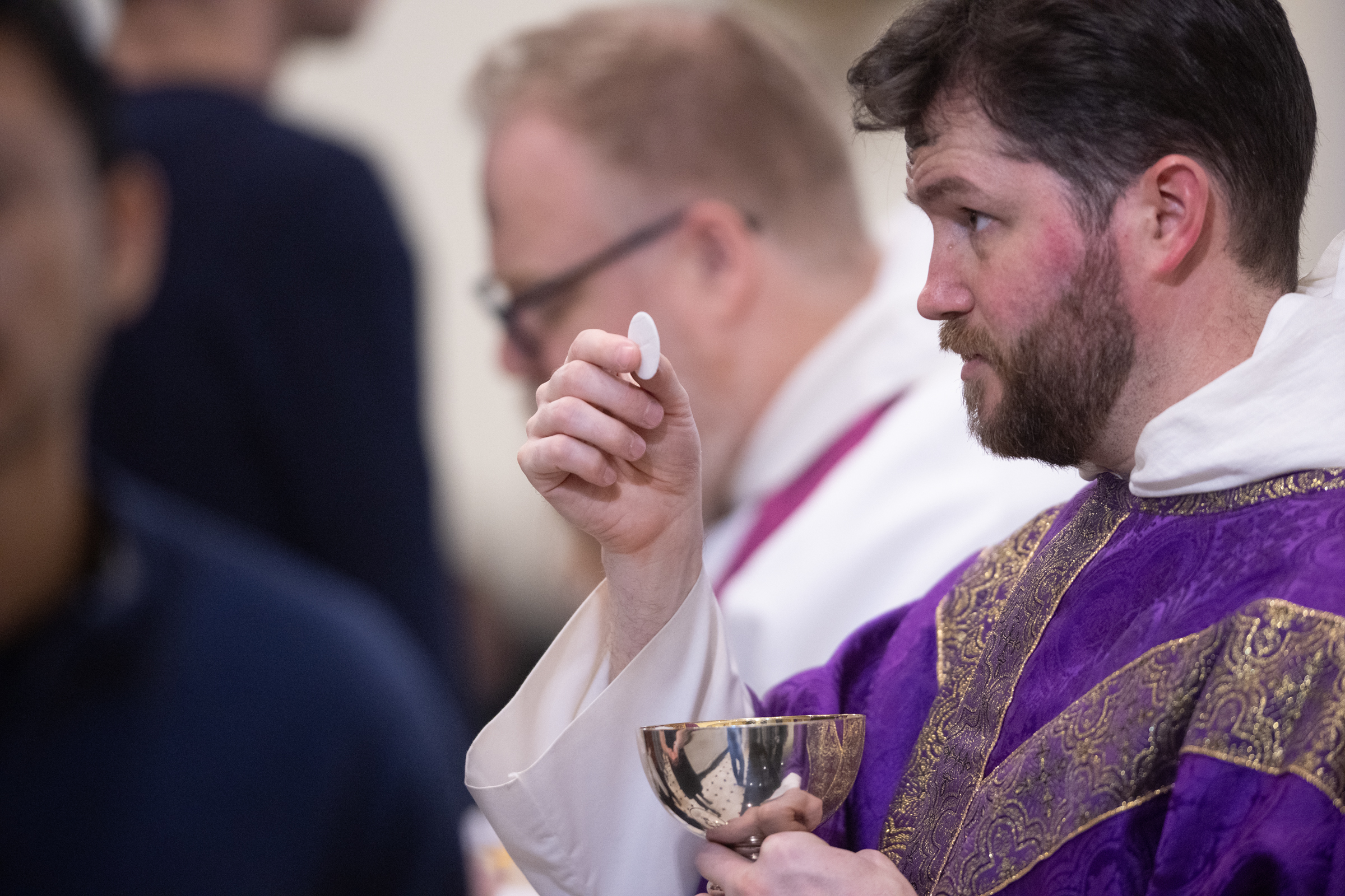 Ash Wednesday 2026, at the Church of St. Joseph