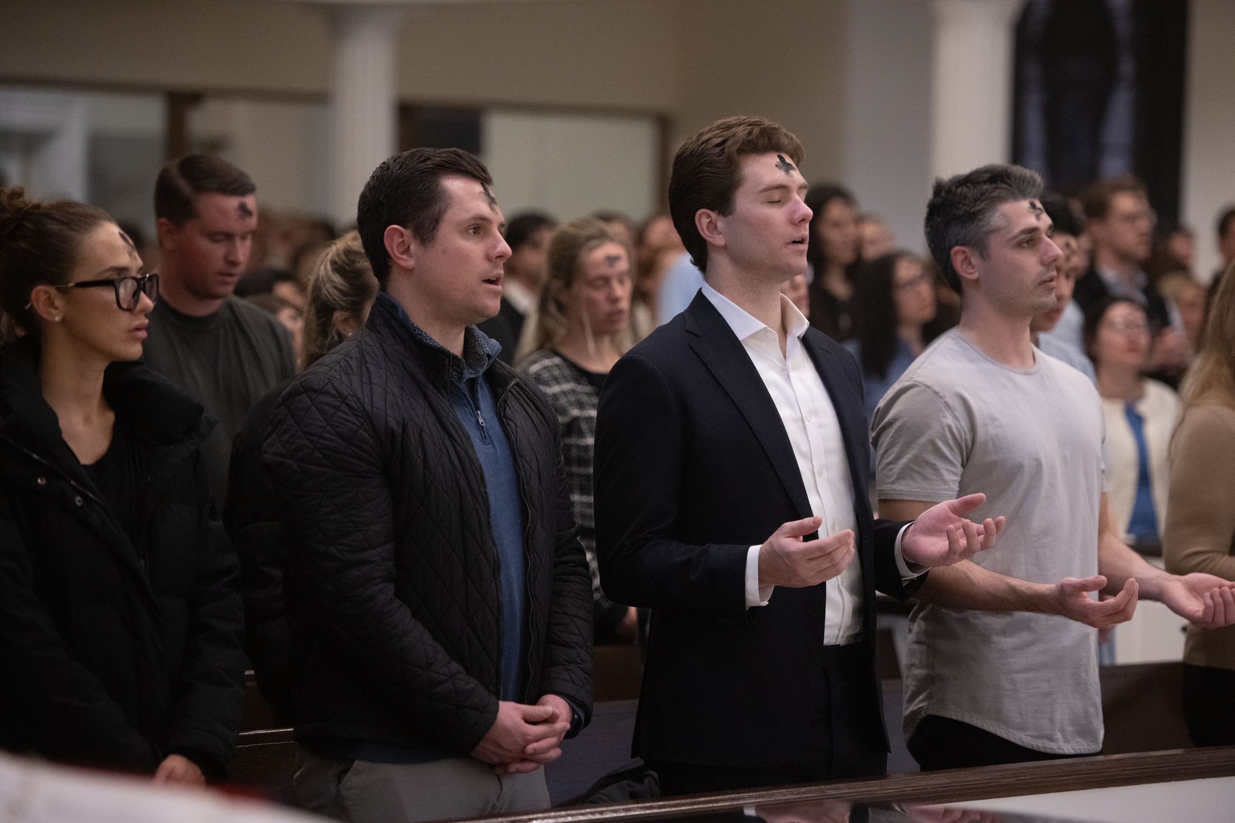 St. Joe’s, Greenwich Village, Ash Wednesday 2026