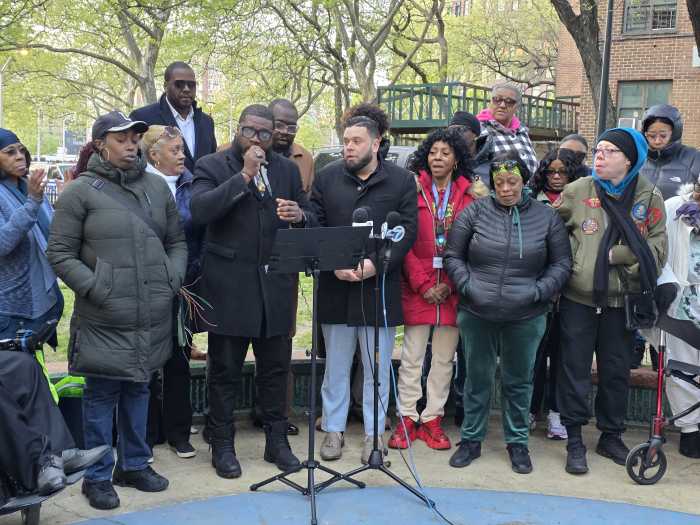 Rev. Kevin McCall demands accountability for the death of 78-year old Edgar Spence.