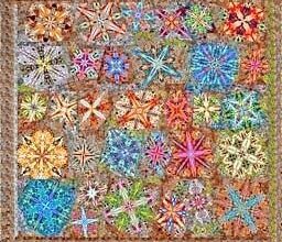 &ldquo;KALEIDOSCOPIC XXXVIII: Millifiori,&rdquo; 2013, cotton fabric by Paula Nadelstern.