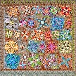 &ldquo;KALEIDOSCOPIC XXXVIII: Millifiori,&rdquo; 2013, cotton fabric by Paula Nadelstern.