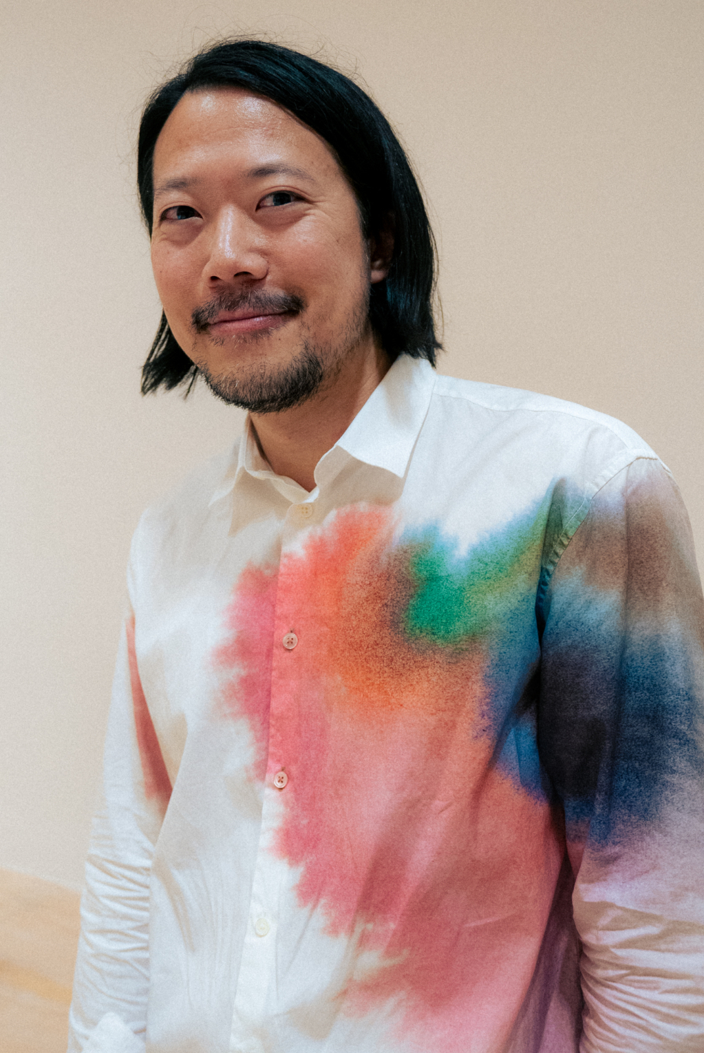 Kenneth Tam tie-dye shirt