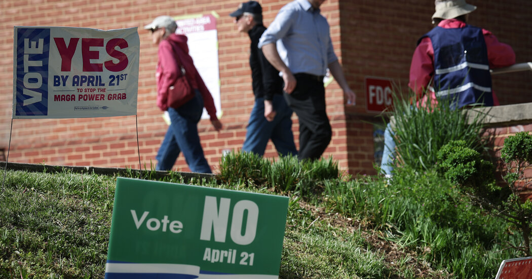 Virginia Redistricting Election Live Updates: Polls Close in Vote on House Map