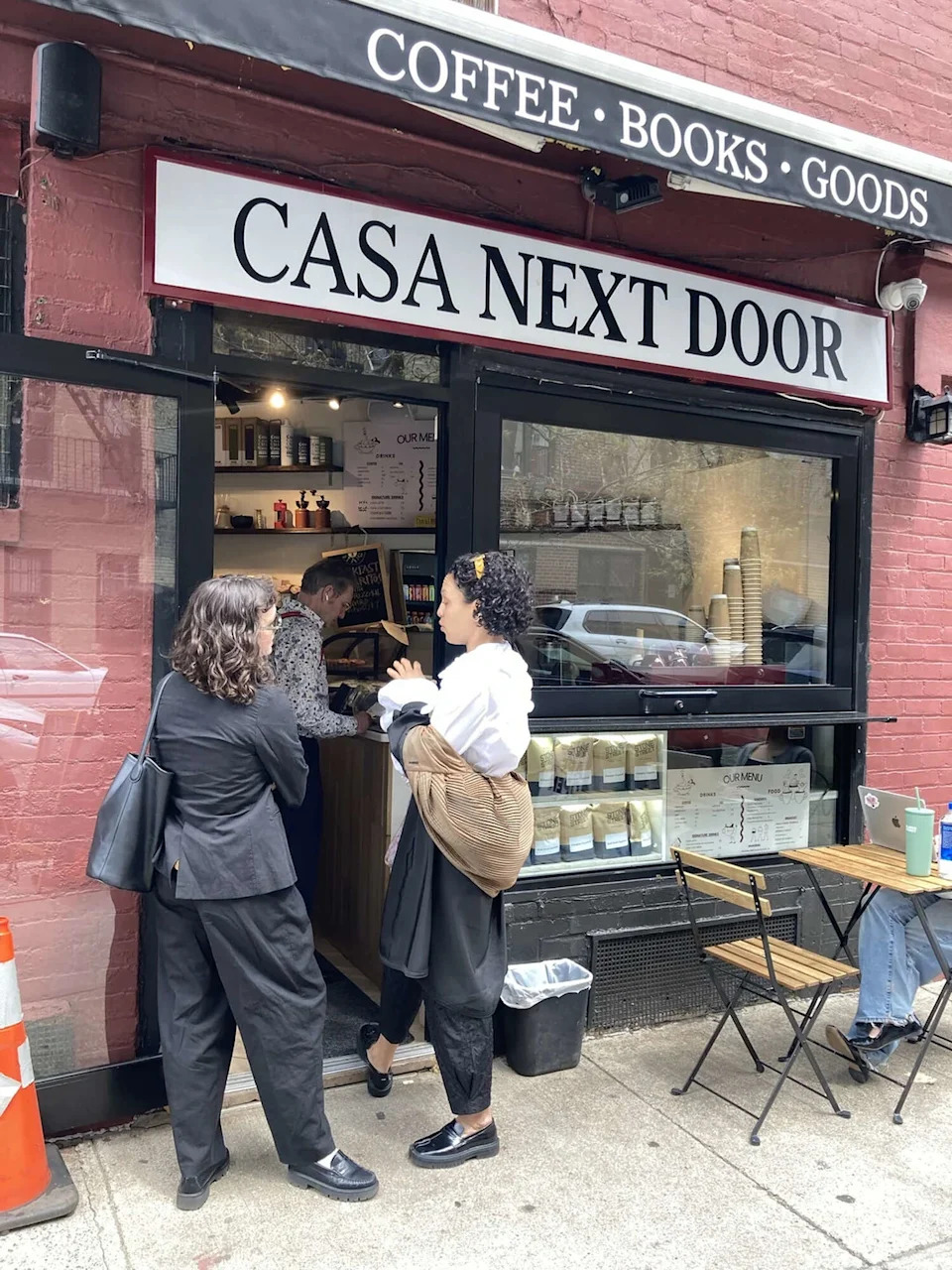 Casa Next Door, a coffee shop and eatery in Manhattan, is gaining attention for its "Austin style" breakfast burritos. (Courtesy of Reddit user @eldersveld)