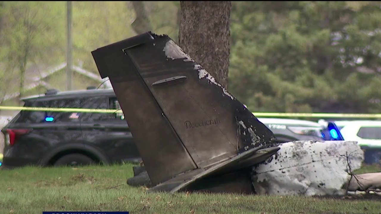 Brooklyn Park plane crash: NTSB on site investigating