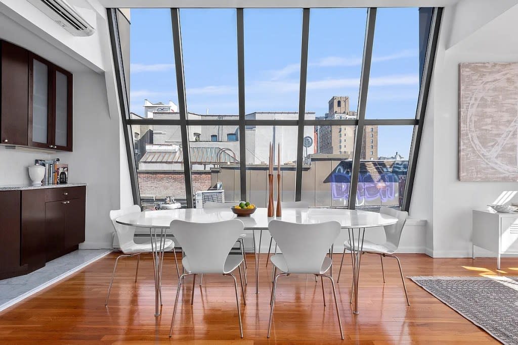 Inside the stunning East Village loft. Nikola Strbac