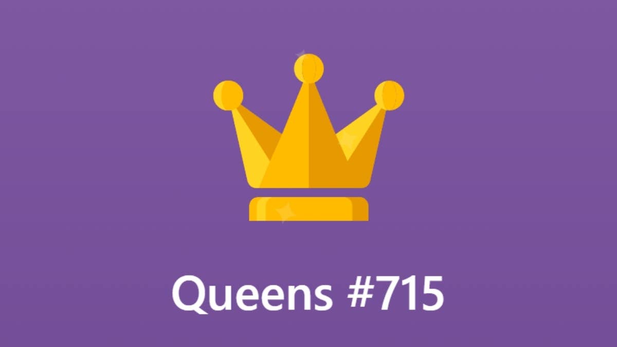 Today’s Queens #715 LinkedIn Answer (April 15, 2026)