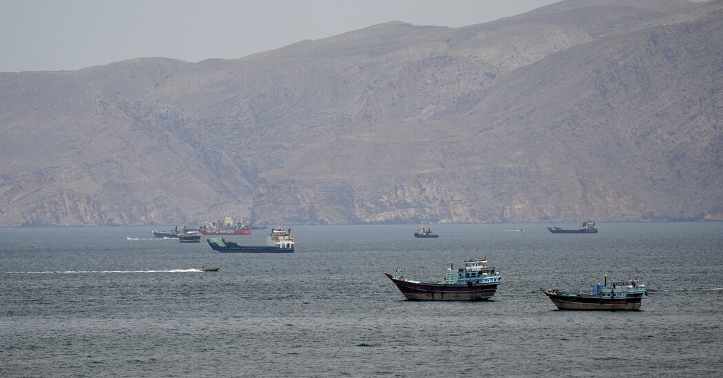 Iran War Live Updates: Trump Threatens Iranian Boats He Says Are Mining the Strait of Hormuz