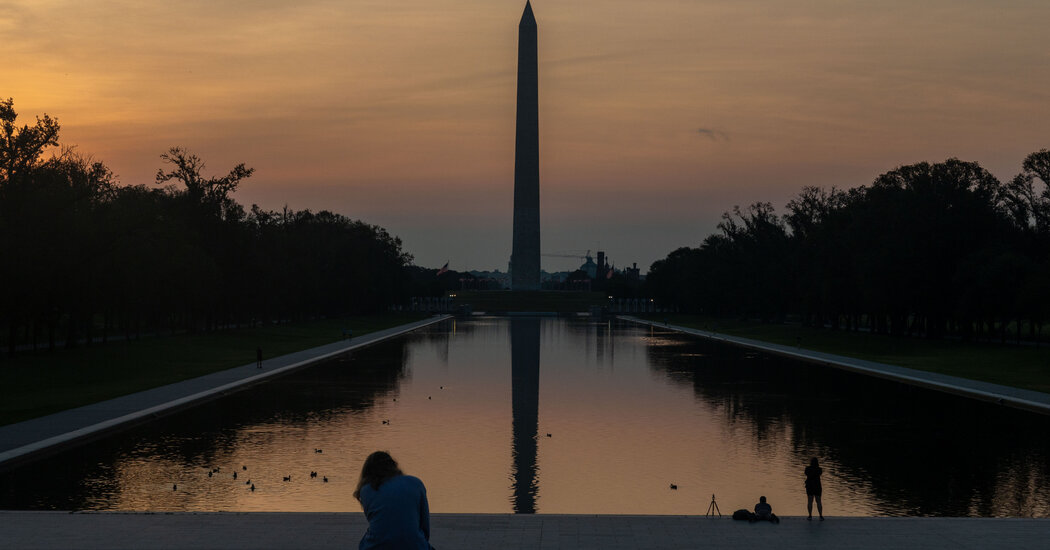 Trump Live Updates: News on Reflecting Pool, DOJ Reclassifying Medical Marijuana and Navy Secretary