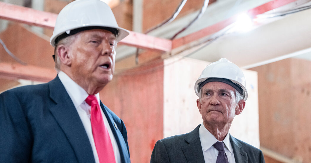 Trump Live Updates: Justice Dept. Closes Investigation of Federal Reserve and Jerome Powell