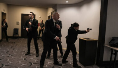 Live Updates: Trump Evacuated and Suspect Detained After Shots Reported at Correspondents Dinner