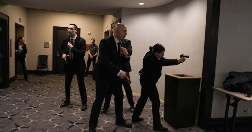Live Updates: Trump Evacuated and Suspect Detained After Shots Reported at Correspondents Dinner