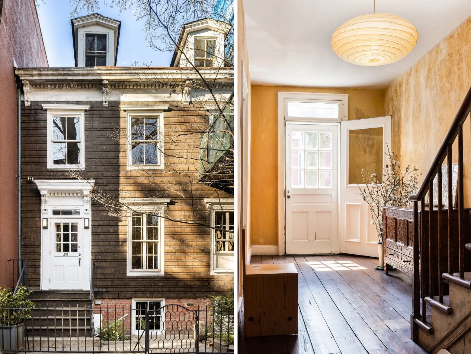 One of the oldest wood-frame houses in Brooklyn Heights asks $4.9M
