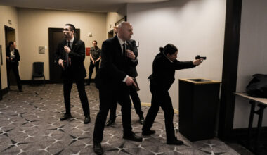 Confusion and Fright at the White House Correspondents’ Dinner After Shots Were Fired