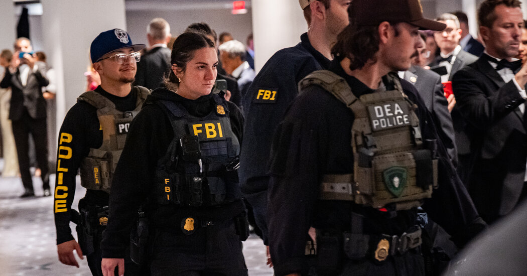 Live Updates: Suspect Is Said To Have Written of Anger at Trump Officials Before Charging Gala