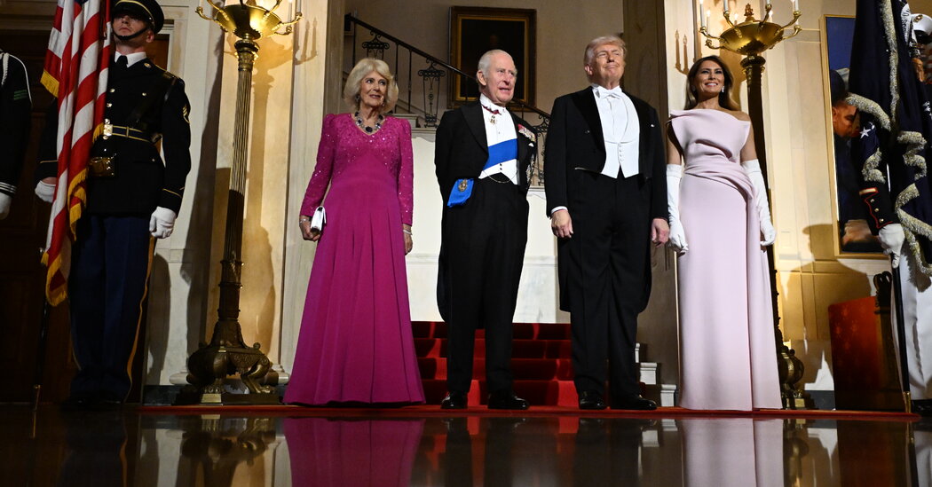 Live Updates: King Charles Stresses Cooperation in Speech to Congress