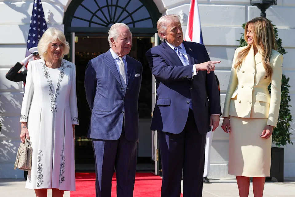 King Charles III And Queen Camilla Begin State Visit To The United States Of America