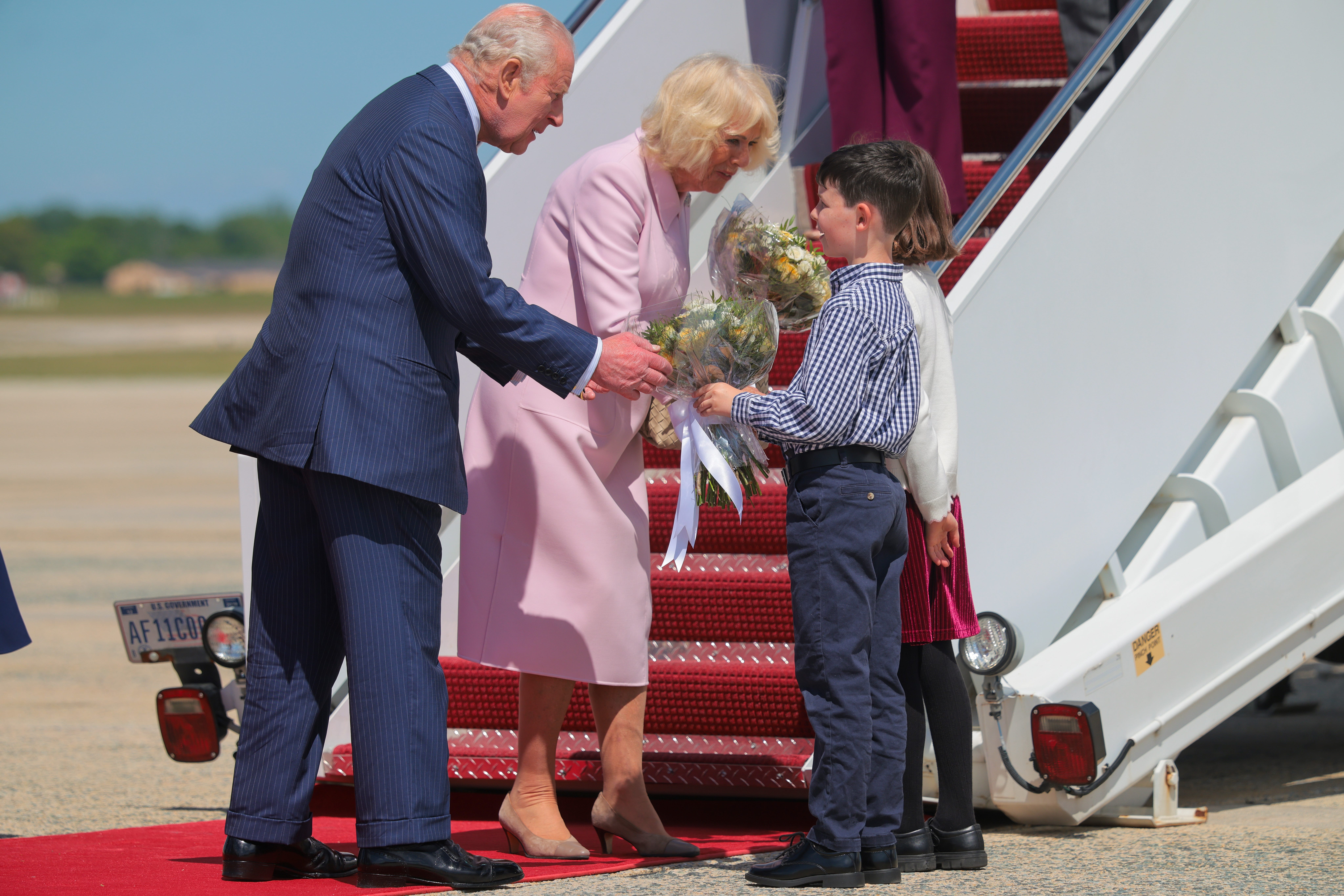 King Charles III And Queen Camilla Begin State Visit To The United States Of America