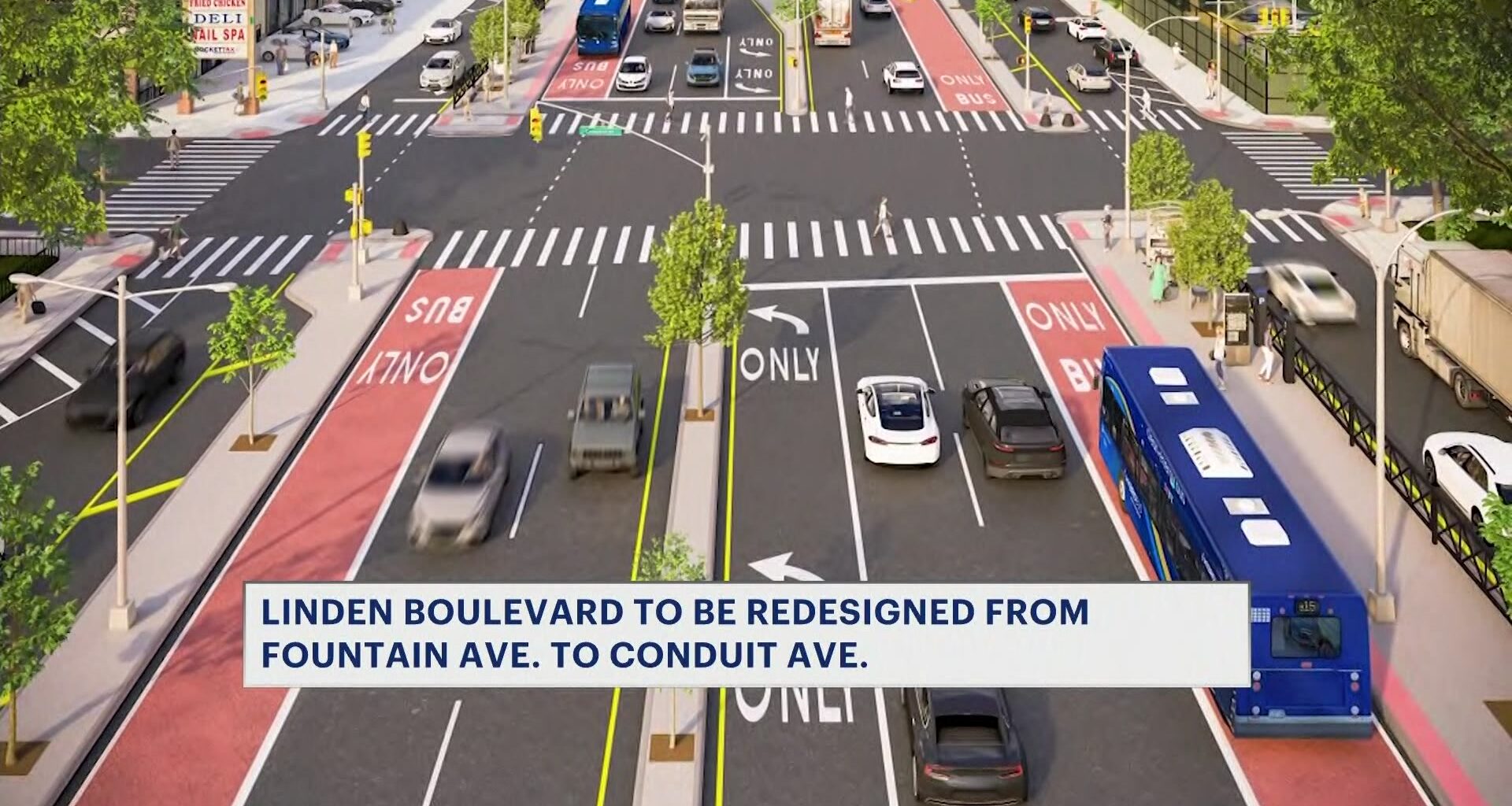News 12 | Brooklyn | City Plans Safety Overhaul For Dangerous Stretch Of Linden Boulevard In East New York