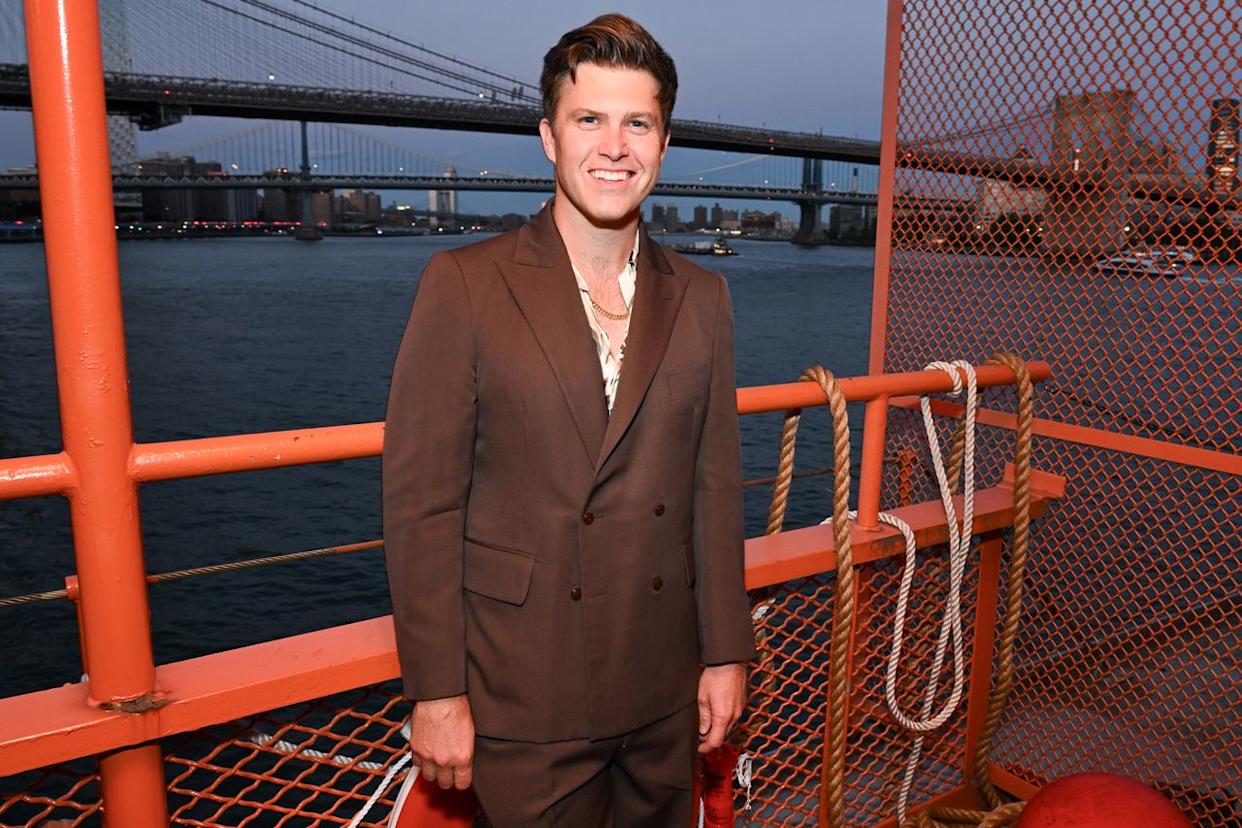 Colin Jost on the Staten Island Ferry in 2024Credit: Gilbert Flores/WWD via Getty
