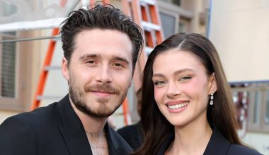 Brooklyn Beckham takes veiled dig at his family in gushing anniversary tribute to wife Nicola Peltz