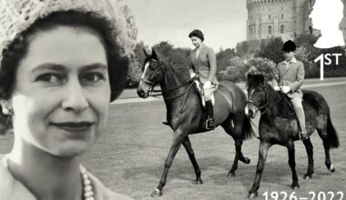 Queen Elizabeth centenary marked with new Royal Mail stamps showing her life and loves