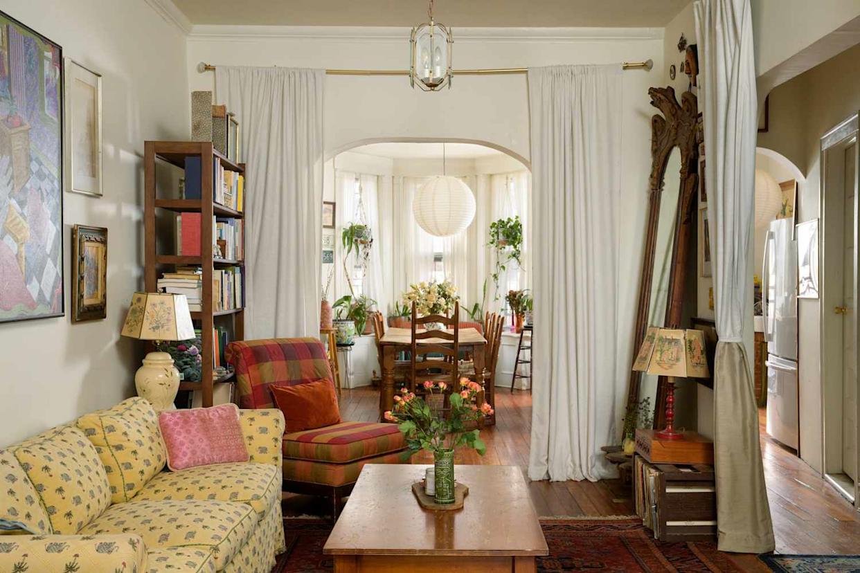 A Former Tenant Bought Her Brooklyn Townhouse and Its Rare Freestanding Kitchen (There Are No Built-in Cabinets!)