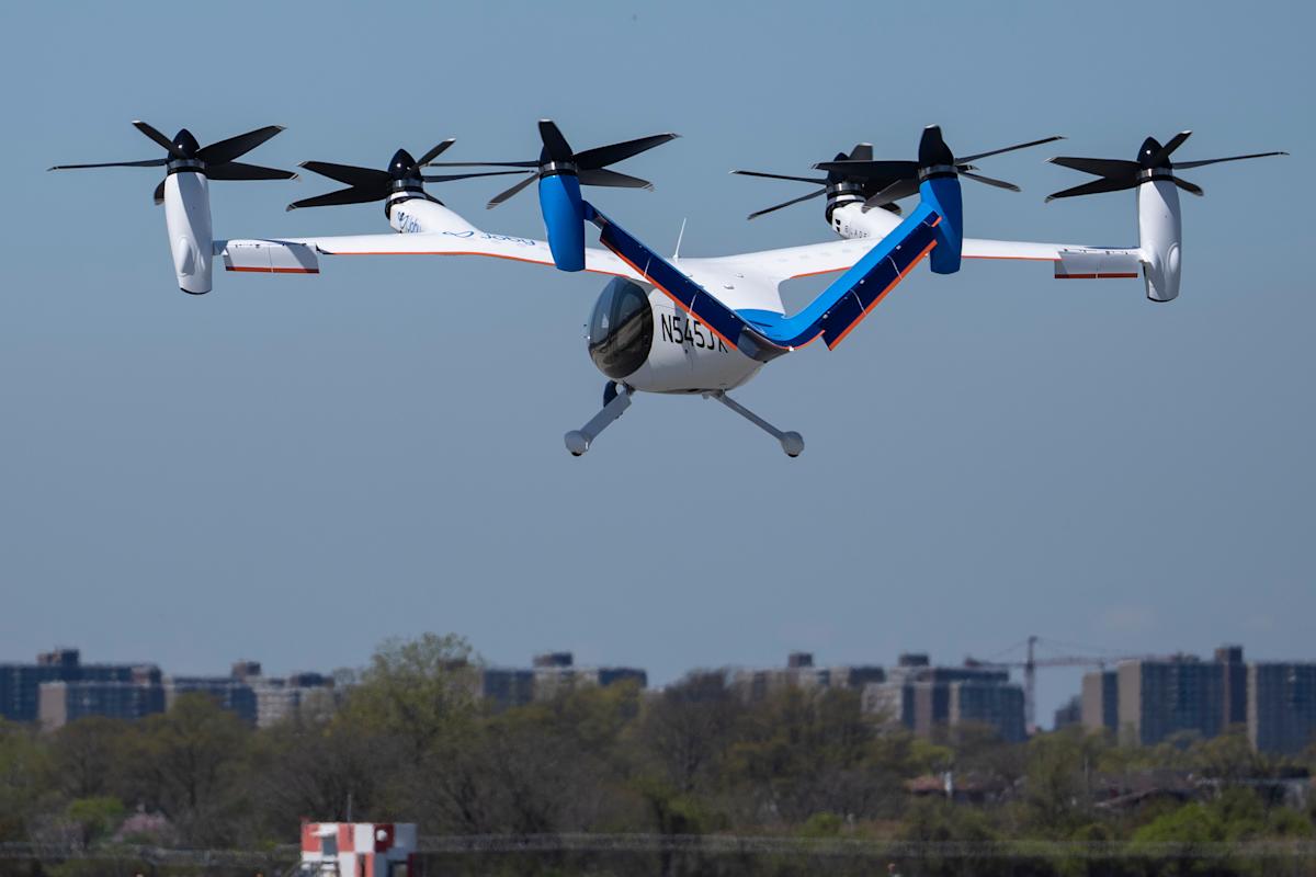 Joby Aviation completes first NYC test flight, sending electric air taxi from JFK to Manhattan