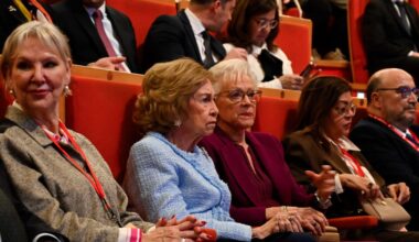 Spain’s Queen Sofia and Jordan’s Princess Muna Al Hussein Reunite in France