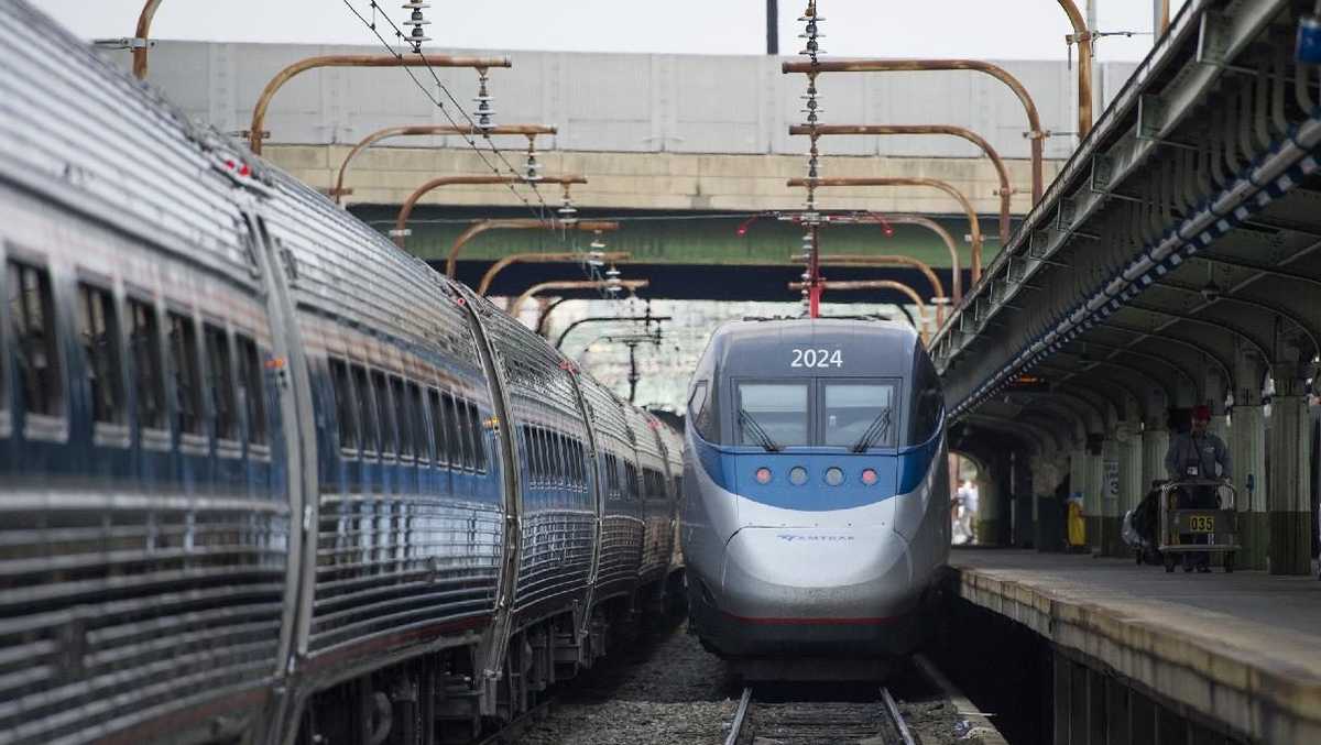 Regular Amtrak service between Boston and New York resumes after structural issue in Rhode Island