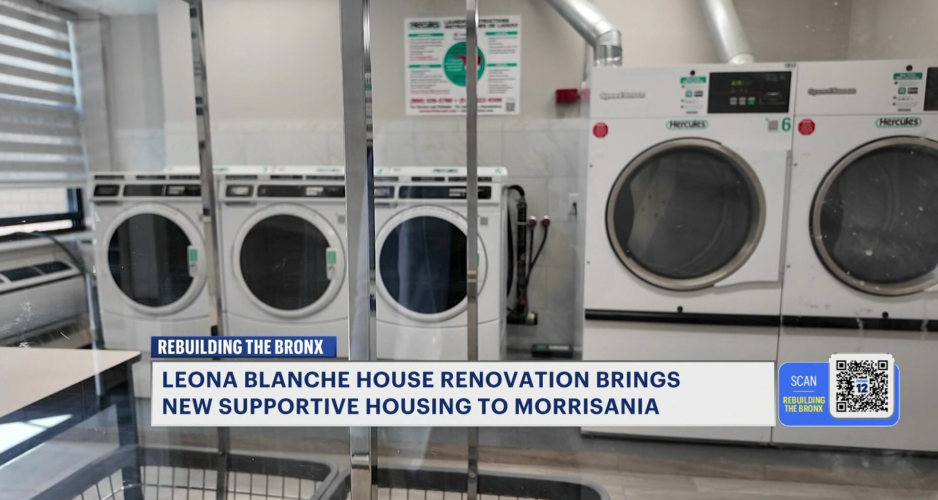 News 12 | Bronx | Supportive Housing Renovations Underway At Leona Blanche House In Morrisania