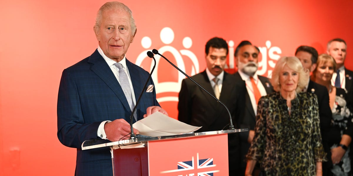 King Charles and Queen Camilla Visit Christie’s in New York for the King’s Trust Global Gala