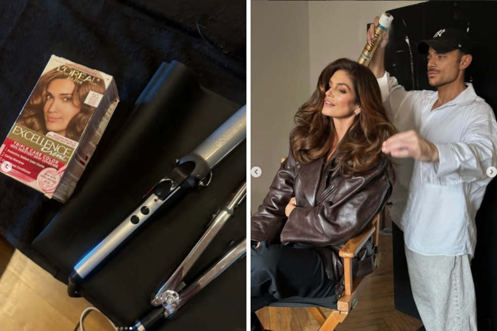 cindy crawford box dye