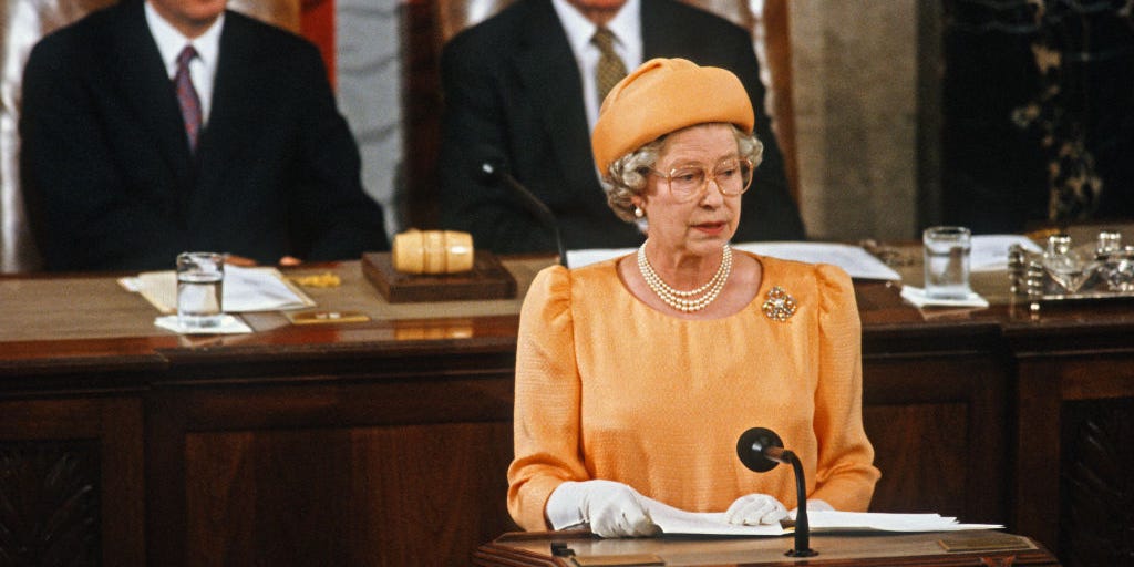 When Queen Elizabeth Addressed Congress