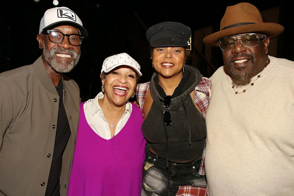 Don Cheadle, Director Debbie Allen, Taraji P. Henson and Cedric the EntertainerCredit: Bruce Glikas/WireImage
