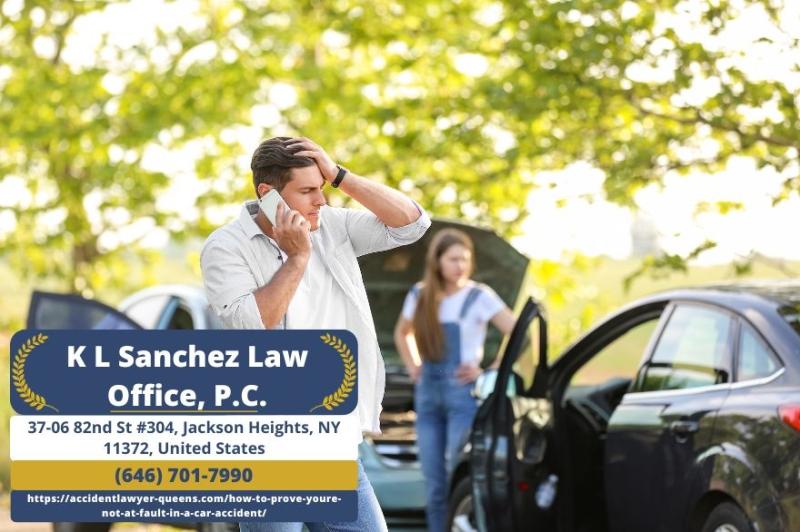 Queens Car Accident Attorney K. L. Sanchez Explains How to Prove