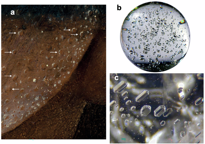 Fig. 3: Speckles in the orb.