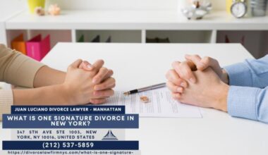 Manhattan Divorce Attorney Juan Luciano Explains How