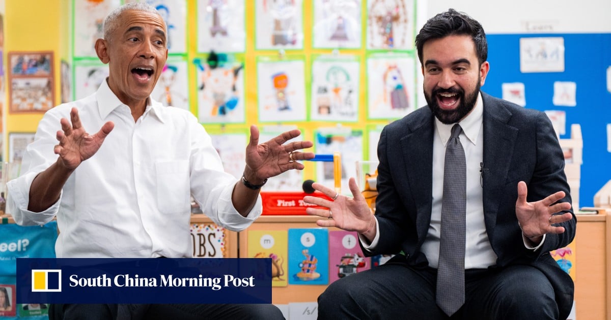 Obama meets New York Mayor Zohran Mamdani before reading to preschoolers
